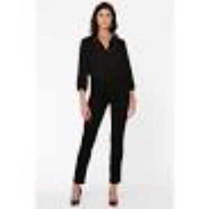 NWT NYDJ Sherri Slim Black High Rise 5 Pocket Jeans Size 8